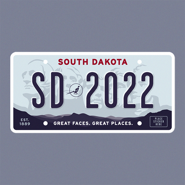 South Dakota Picks Lemonly to Design New License Plate